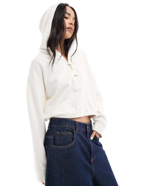 Barbour International - Priya - Hoodie in neutraal - view 1