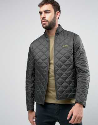 barbour slim fit quilted jacket