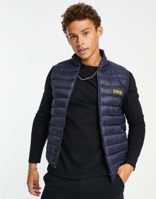 Barbour International Barbour International Racer Reed quilted gilet in navy