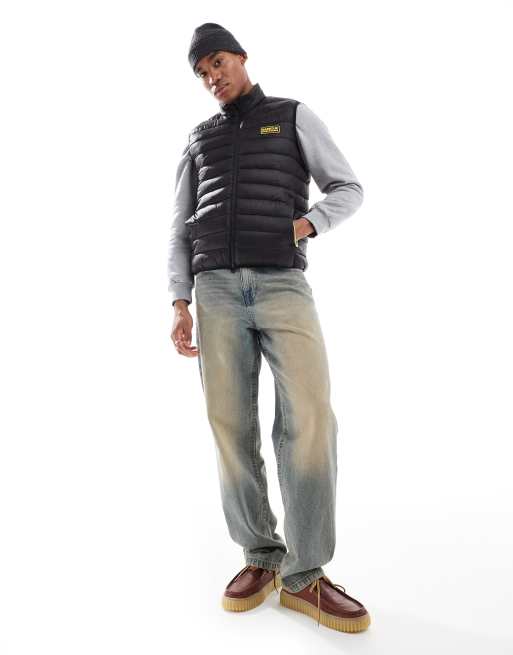 Barbour International – Racer Reed – Steppweste in Schwarz, 3 von 4