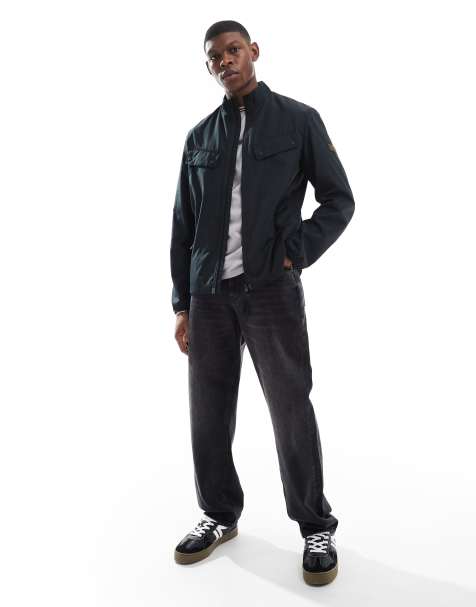 Barbour International - Re-duke - Giacca impermeabile nera - view 1