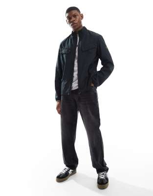 Barbour International – Re-Duke – Wasserabweisende Jacke in Schwarz - view 1