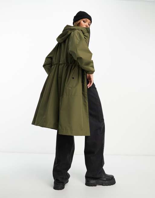 Green barbour clearance coat