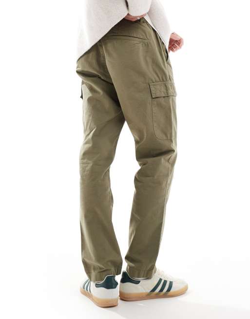 Barbour International ripstop cargo trousers in green ASOS