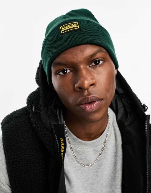 Barbour International - Sensor Legacy - Beanie in groen