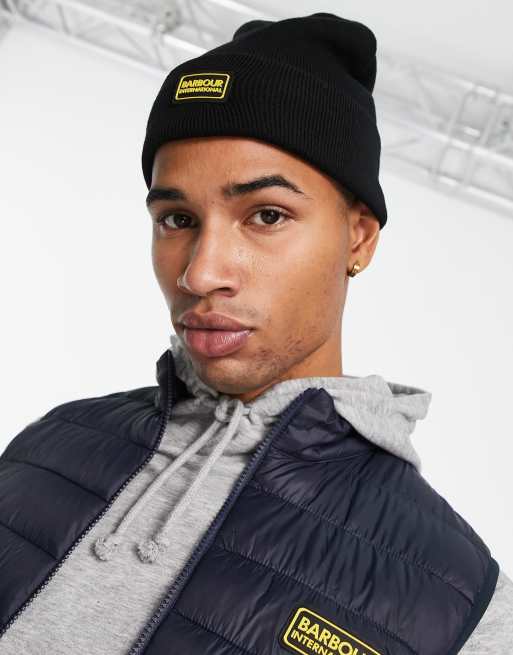 Barbour international clearance beanie