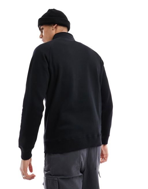 Barbour International Shadow half zip sweatshirt in black