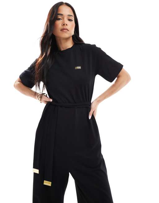 Barbour International Sierra jumpsuit in black - BLACK, 2 of 4