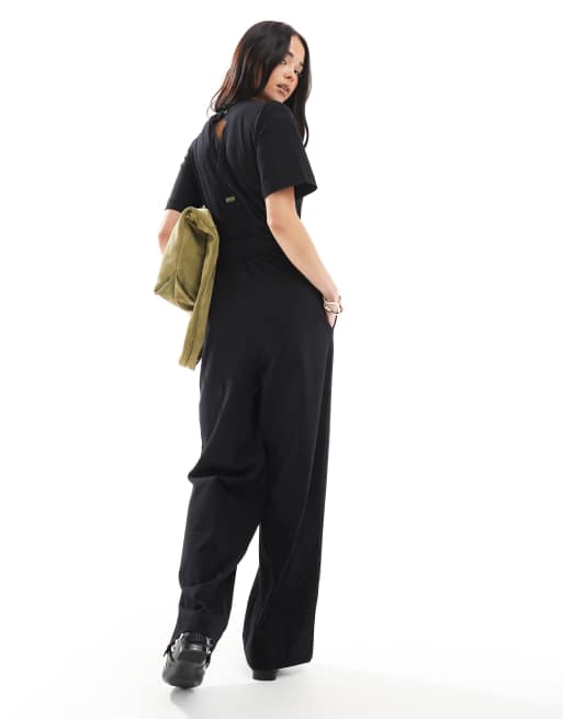Barbour International Sierra jumpsuit in black - BLACK, 4 of 4