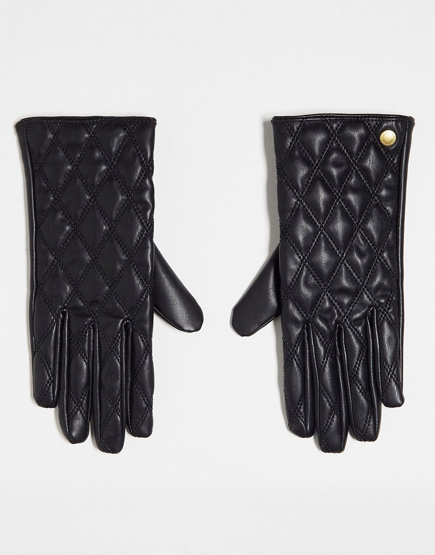 Barbour International Sinclair gloves in black