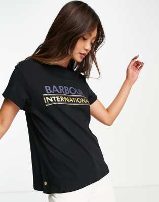 barbour t shirt womens paris