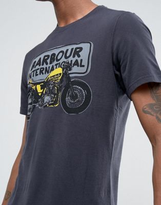 barbour motorbike t shirt