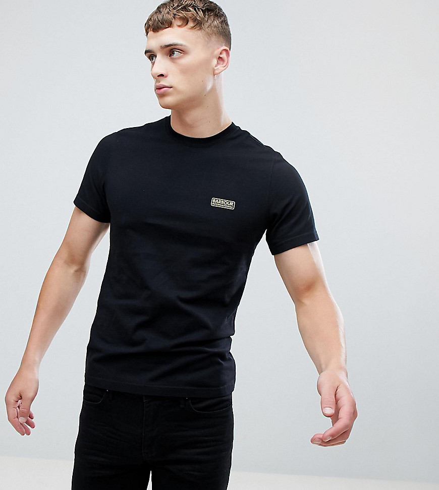 Barbour International - Slim-fit T-shirt met logo in zwart, exclusief bij ASOS