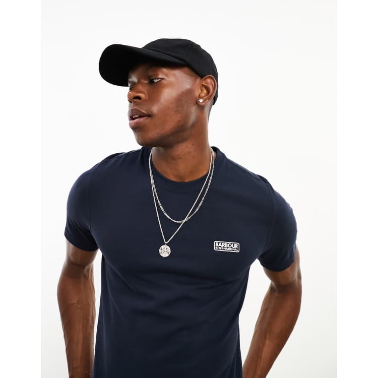 Barbour t-shirt cheap with international logo