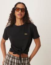 Barbour International – Soules – Svart, kort t-shirt - view 1