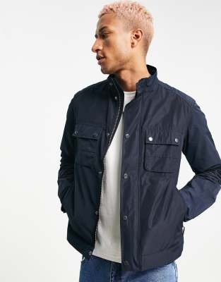 Barbour International Stannington casual jacket in navy