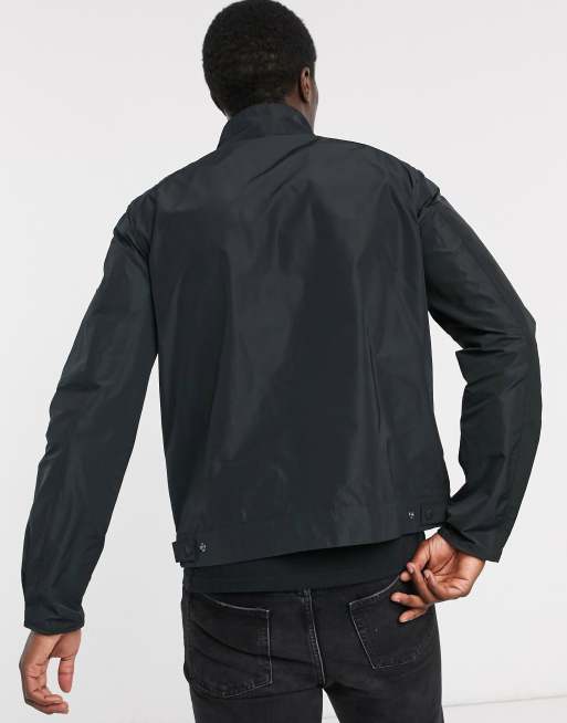 Barbour international best sale stannington jacket black