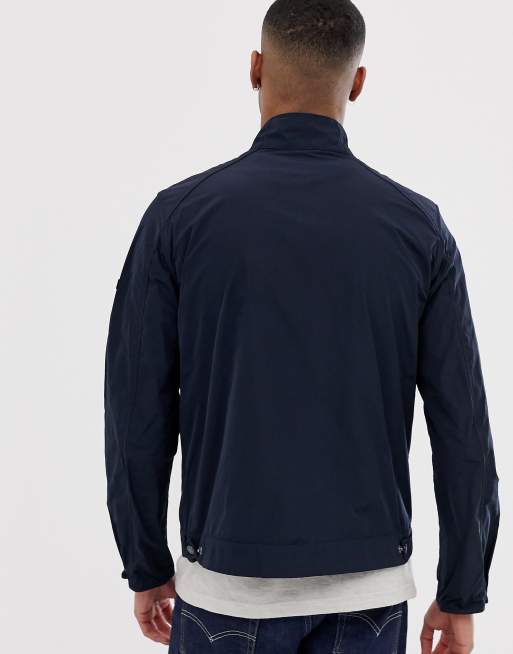 Barbour stannington jacket deals navy