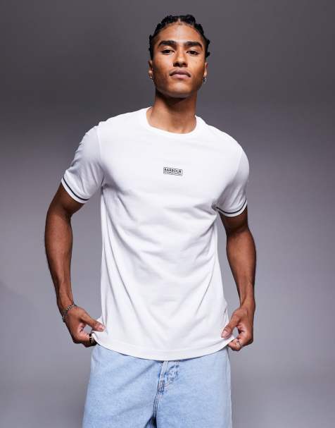 Barbour International stelar t-shirt in white