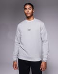 [Barbour International] Barbour International Stelar crew sweatshirt in ultimate grey Chest 38 ULTIMATE GREY