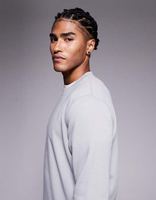 Barbour International - Stelar - Sweatshirt met ronde hals in ultimate grijs , 4 van 5