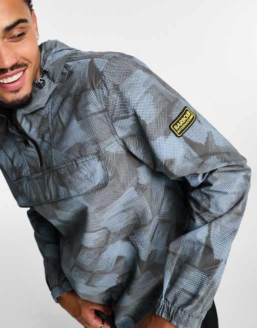 Barbour international store washed camo jacket