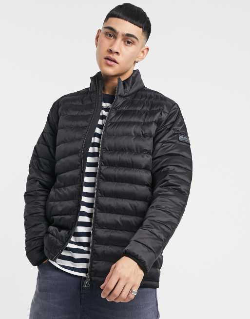 Barbour International Summer Impeller quilt jacket in black