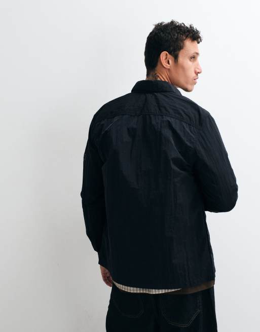 Barbour International surchemise zippée noire, 5 de 5