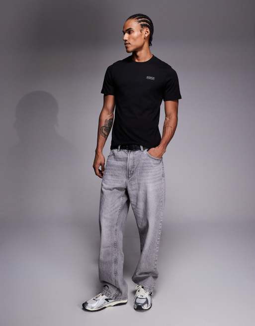 Barbour International – Svart t-shirt med liten logga, 2 av 5