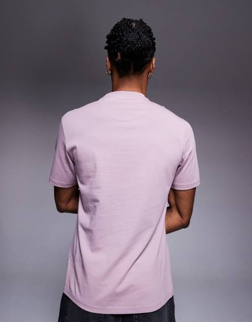 Barbour International – T-Shirt in Holunderbeere mit kleinem Logo, 3 von 5