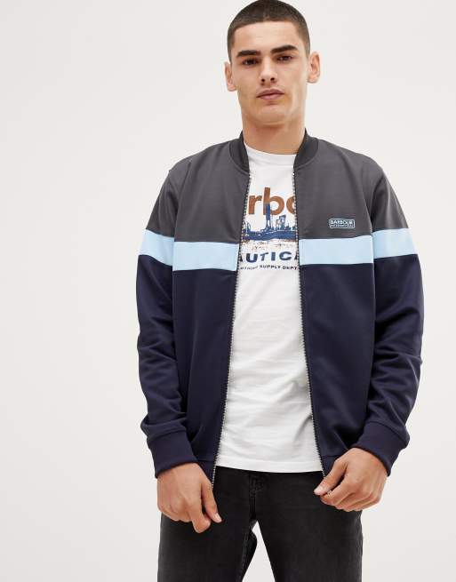 Barbour international shop track top