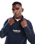 [Barbour International] Barbour International Transmission half zip sweatshirt in navy Chest 40 Navy