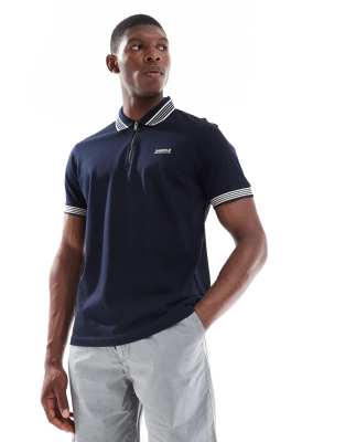 Barbour International Barbour International upham polo shirt in navy
