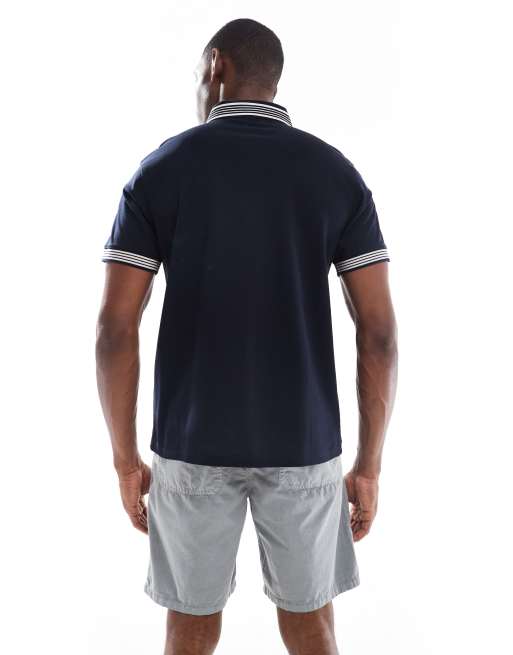 Barbour International - Upham - Poloshirt in marineblauw, 3 van 5