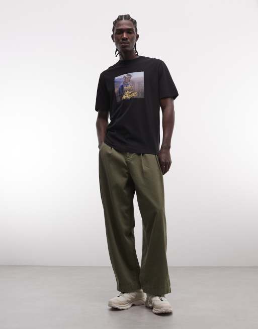 Barbour International Walde McQueen photographic t-shirt in black, 2 of 5