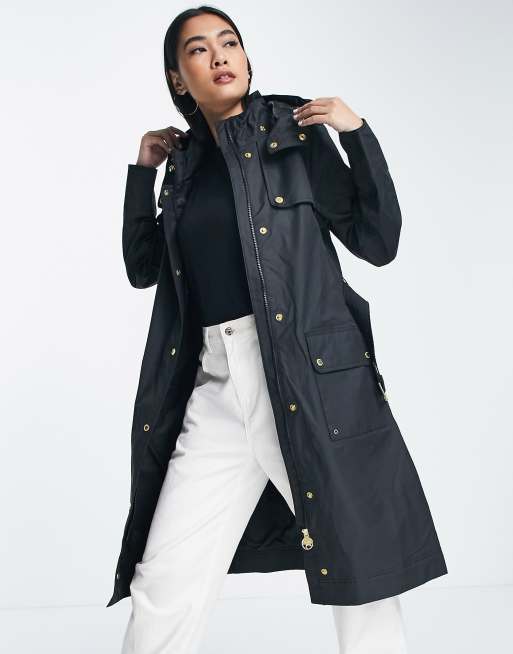 Barbour rain discount coat women