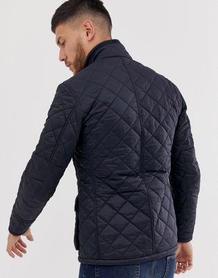 barbour international men's windshield tailored fit quilted jacket