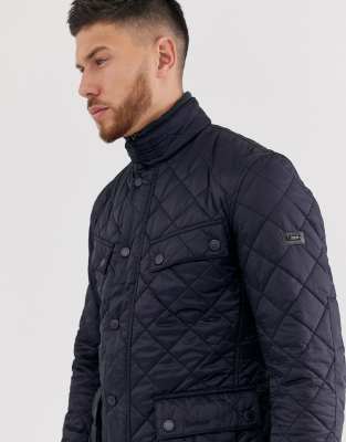 barbour international windshield quilted jacket