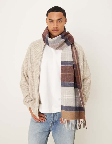 Barbour Inverness scarf in midnight oak tartan - view 1