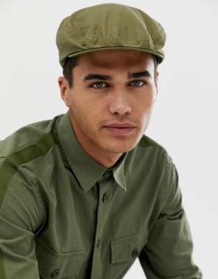 barbour wax flat cap