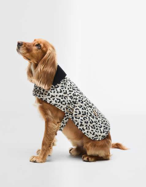 Barbour Jasmine printed dog coat in leopard - view 1