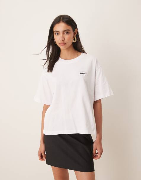 Barbour Jema t-shirt in white - view 1