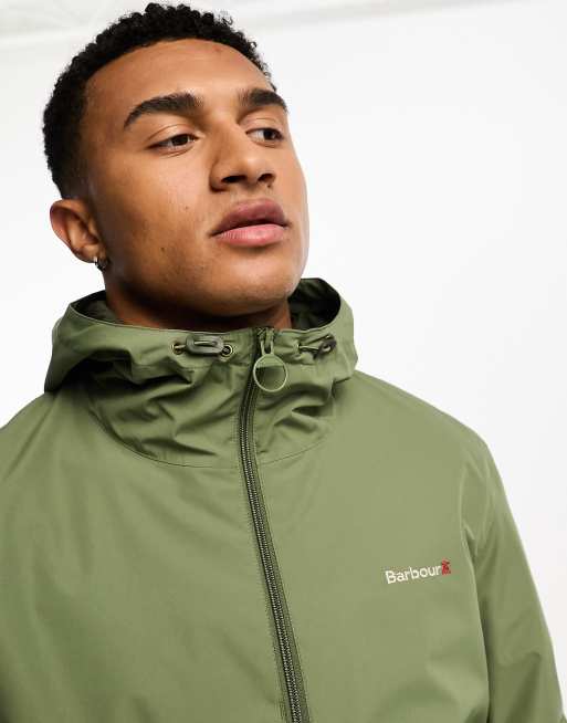 Khaki green hot sale barbour jacket