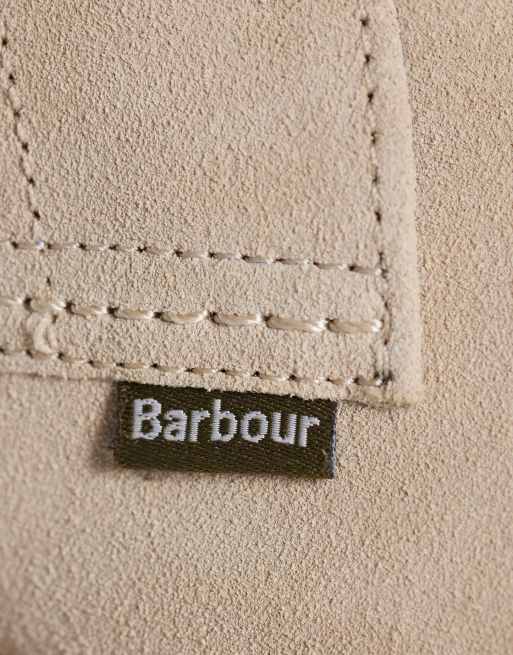 Barbour kirkstone suede desert boot in beige, 4 of 4