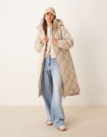 [Barbour] Barbour Kirkton puffer in oatmeal/ancient-White 16 Oatmeal/Ancient