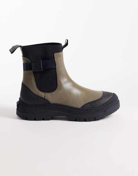 Barbour Klara chelsea boots in honey - view 1