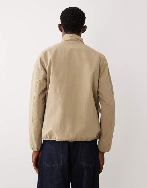 Barbour Korbel reversible tartan showerproof jacket in washed