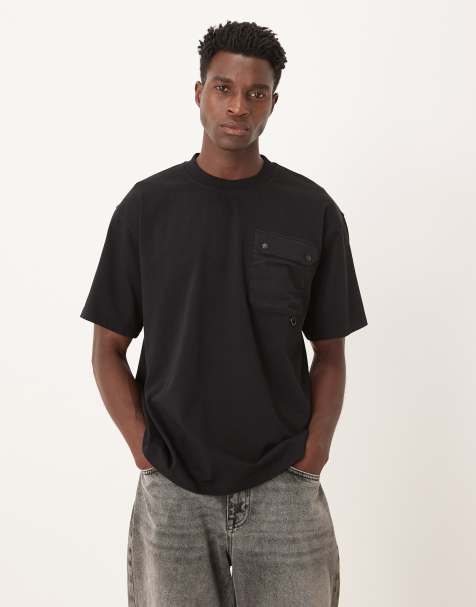 Barbour Leazes t-shirt in black - view 1