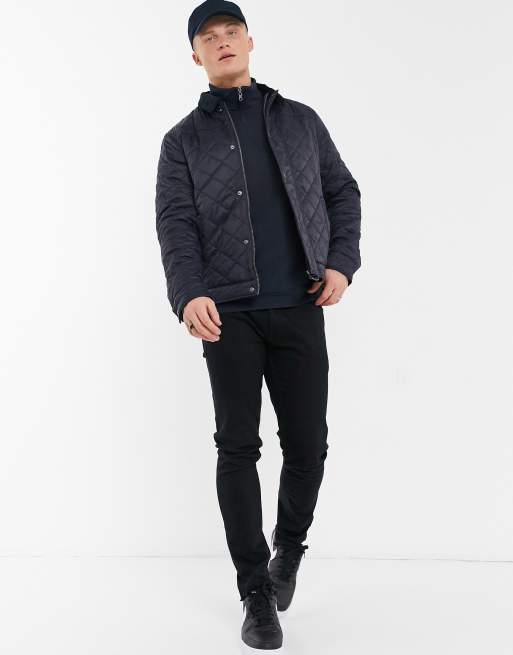 Barbour lemal quilted store jacket