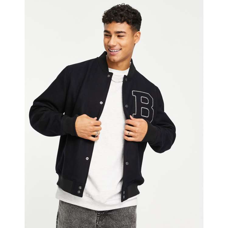 Barbour wool best sale jacket mens Silver